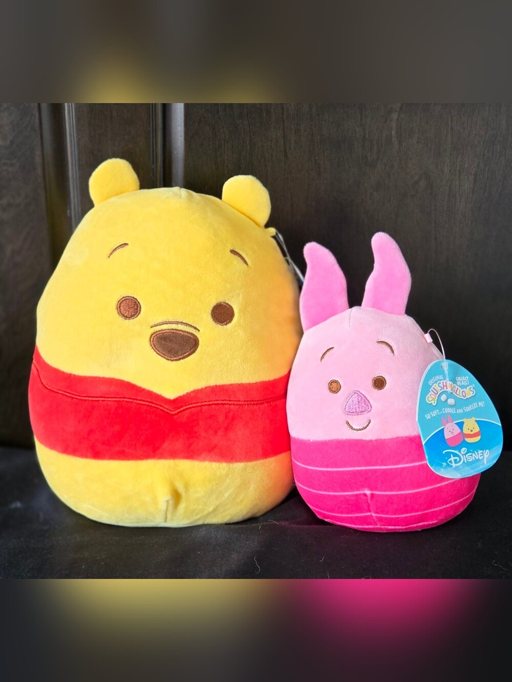 Disney Squishmallow Pooh And Piglet